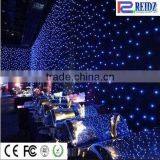 Rich Design and Creative Rgb Velvet Material IP44 Indoor Led Star Decoration Cloth for Wedding thumbnail-1