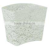 Fashional Arc-shaped Metal Punched Pen Holder For Home/Office/School thumbnail-2