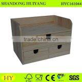 FSC Storage Box Wooden Desktop Organizer thumbnail-1
