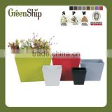 Decorative Large Rectangular and Square Indoor Colorful Painting Planter Box