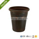 Round Coloful Garden Cheap Stainless Steel Planter thumbnail-1