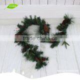 GNW CHGR-1607016 Customized Promotional Cheap Pine Cones Christmas Garland thumbnail-2