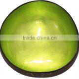 Lacquered Coconut Bowls With Various Pattern, Decorative Coconut Shell Bowls thumbnail-4