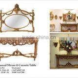 Made in China Foshan Factory Baroque Furniture Console Gold thumbnail-4