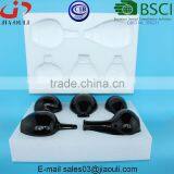 BSCI Audit Factory Black Glazed Custom Ceramic Flower Vases Set of 5 Pcs for Mail Order thumbnail-3