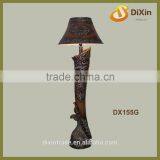 antique carved decorative floor lamp