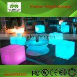 Modern Furniture Plastic RGB Led Glow Seat