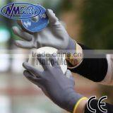 NMSAFETY Grey PU Top Fit Glove Gardening pu Glove thumbnail-1