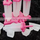 Hotsale Customized LOGO Flower Shape Plastic Popsicle Mold thumbnail-4