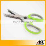 LFGB Stainless Steel 5 Layer Herb Scissors thumbnail-1