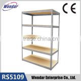 5-tier boltless garage warehouse rack ,adjustable display metal storage shelf