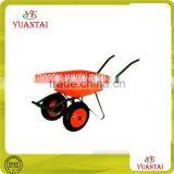130kg Double Wheels Steel Wheelbarrow WB6402 thumbnail-1