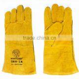Berrylion High Quality Labour Protection Split Leather Hand Gloves for Sale thumbnail-5