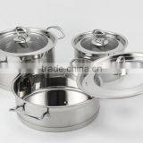 Stainless Steel Stock Pot Milk Pot / Elegant Cookware Set / Cooking Pot thumbnail-2