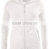 White Cross Scrubs Comfortable Fit Fleece High Collar and Zipper Pull Down Front Warm Sport Jacket thumbnail-4