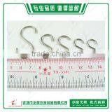 Stainless Steel Treble Hook S-hook Metal Hook for Packaging Accessories