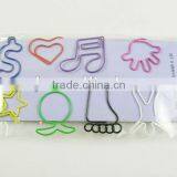 rubber paper clip bookmark