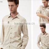 Anti-uv Men Wholesale FISHING SHIRTS Quick-dry Function Outdoor Shirt OEM thumbnail-3