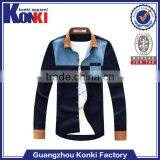 Chinese Traditional 85% Polyester 15% Cotton Shirt for Men