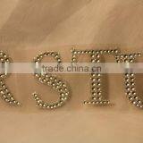 3D Glitter Crystal Stone Letters Laptop Stickers thumbnail-4