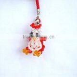 Fashion Crystal Duck Charm Accessories, Lovely Cartoon Charm Accessories for Mobile Phone, Cell Phone, Kids Costume thumbnail-1