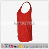 OEM Low Price Sleeveless Top Y Collar Bodybuilding Summer Ladies Fitness Running Custom Women Sports Singlet thumbnail-3