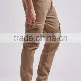 Skinny Fit Solid Color Wholesale Sweatpants With Pockets thumbnail-3