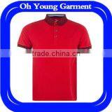 Factory Price Red Custom Blank Polo Shirts Casual Slim Fit Pique Fabric Polo Design T-shirt Wholesale Brand Oem Mens Polo Shirts thumbnail-1