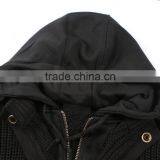 2016 Men Woolen Sweater Design Knitted Sweater Coat thumbnail-3