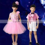 Dress on Show Wear Girls Boys Child Cheap Cheerleading Uniforms thumbnail-4