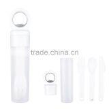 Plastic Utensil Set With Bottle Opener - Utensils Included Are Spoon, Fork and Knife and Comes With Your Logo thumbnail-5