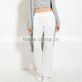 2017 OEM Soft Jogger Trousers Casual Olive Linen Women Pants thumbnail-4