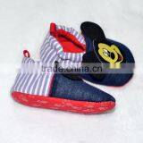 Cute Mickey Face Embroidered Baby Footwear thumbnail-3