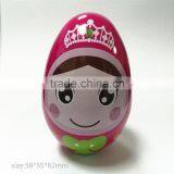 Free Sample Custom Lunch Egg Shaped Tin Box thumbnail-2