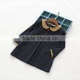 Autumn Casual Sweet Style Plaid Cotton Girls Children Latest Fashion Dress thumbnail-5