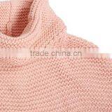 Oem Solid Color Long Pullover Lazy Style Turtleneck Sweater Women With Best Prices thumbnail-4