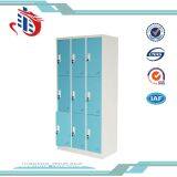 Chinese Furniture KD 6 Door Storage Wardrobe Color Metal Used School Lockers for Sale thumbnail-4
