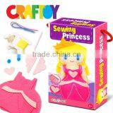 OEM En71 Art & Craft Kit Create Your Sewing Doll Princess thumbnail-3