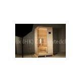 Hemlock Single Person Infrared Sauna, 1300W Personal Home Sauna Kit