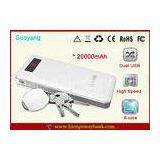 High Capacity Rechargeable Mini Power Bank 20000mAh for Smartphone