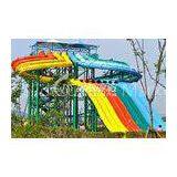 Custom Huge Race Water Slide Water Park for Summer Entertainment and Water Fun Games