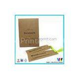 Recycled Small CKMY Brown Kraft Paper Custom Card Printing With Ribbon thumbnail-1
