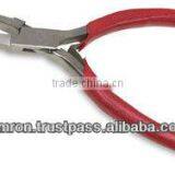Flat Nose Jewelry Pliers 5" With PVC Grip thumbnail-1