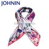 OEM and Free AZO Fast Shipping High Quality Satin Lady Fashion Scarves thumbnail-1