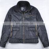 2015 Last Fashion Handsome Faux Fur Lining pu Leather Man Fur Coat thumbnail-1