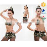 Halloween Party Costumes Army Camouflage Uniform thumbnail-1
