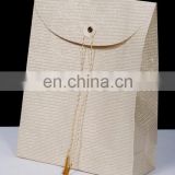 Wholesaler White Custom wedding gift paper bag & handmade new style White gift bags wedding manufacturer of india