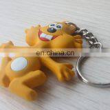 Personality Animal Shaped 3d Soft Pvc Keychain thumbnail-3