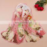 Whloesale Cheap Fashion Polyester Chiffon Scarf thumbnail-4