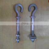 Carbon Steel Forged Hook Bolt L Bolt Pigtail Hook Bolt thumbnail-1